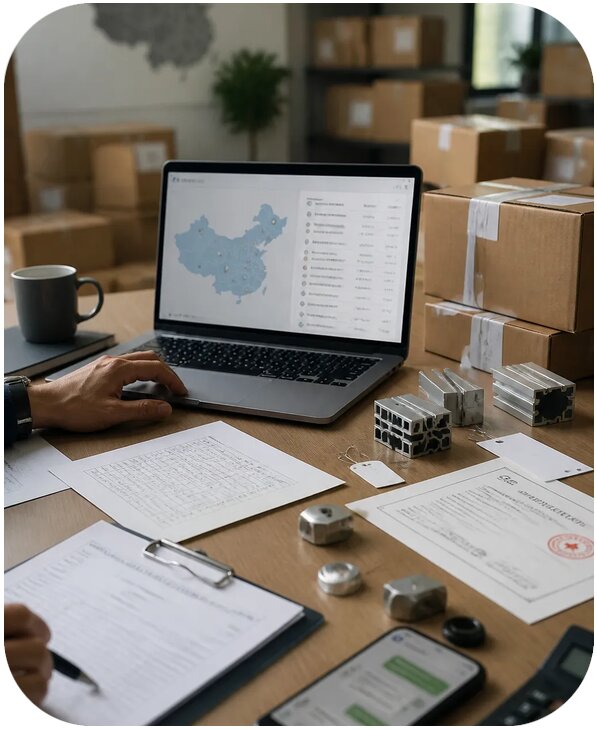 Поиск поставщика в Китае под ключ по цене от 18084 р. | Фиалан-Кнд